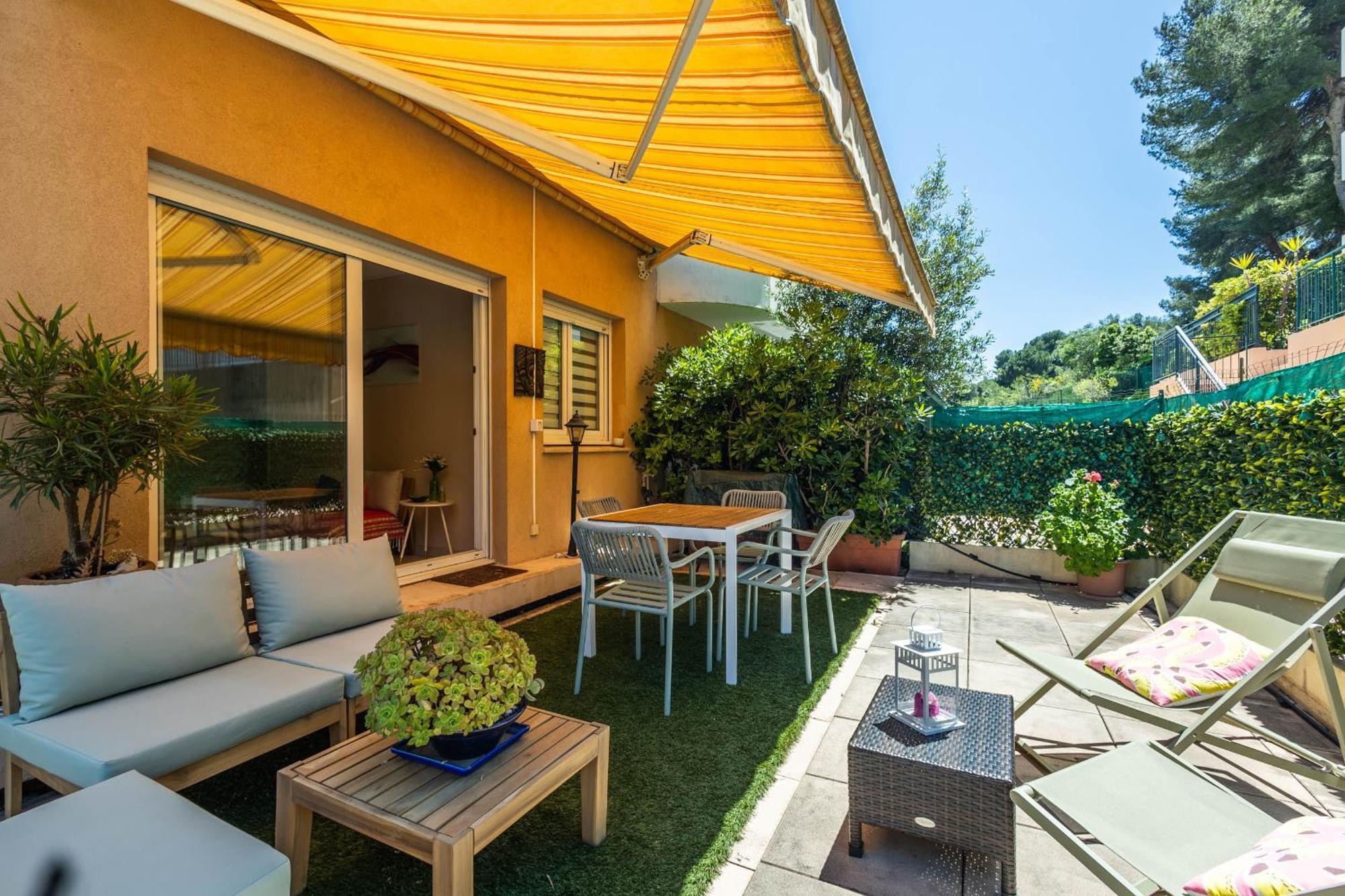 Mon Appart Avec Terrasse Et Piscine Roquebrune-Cap-Martin Zewnętrze zdjęcie